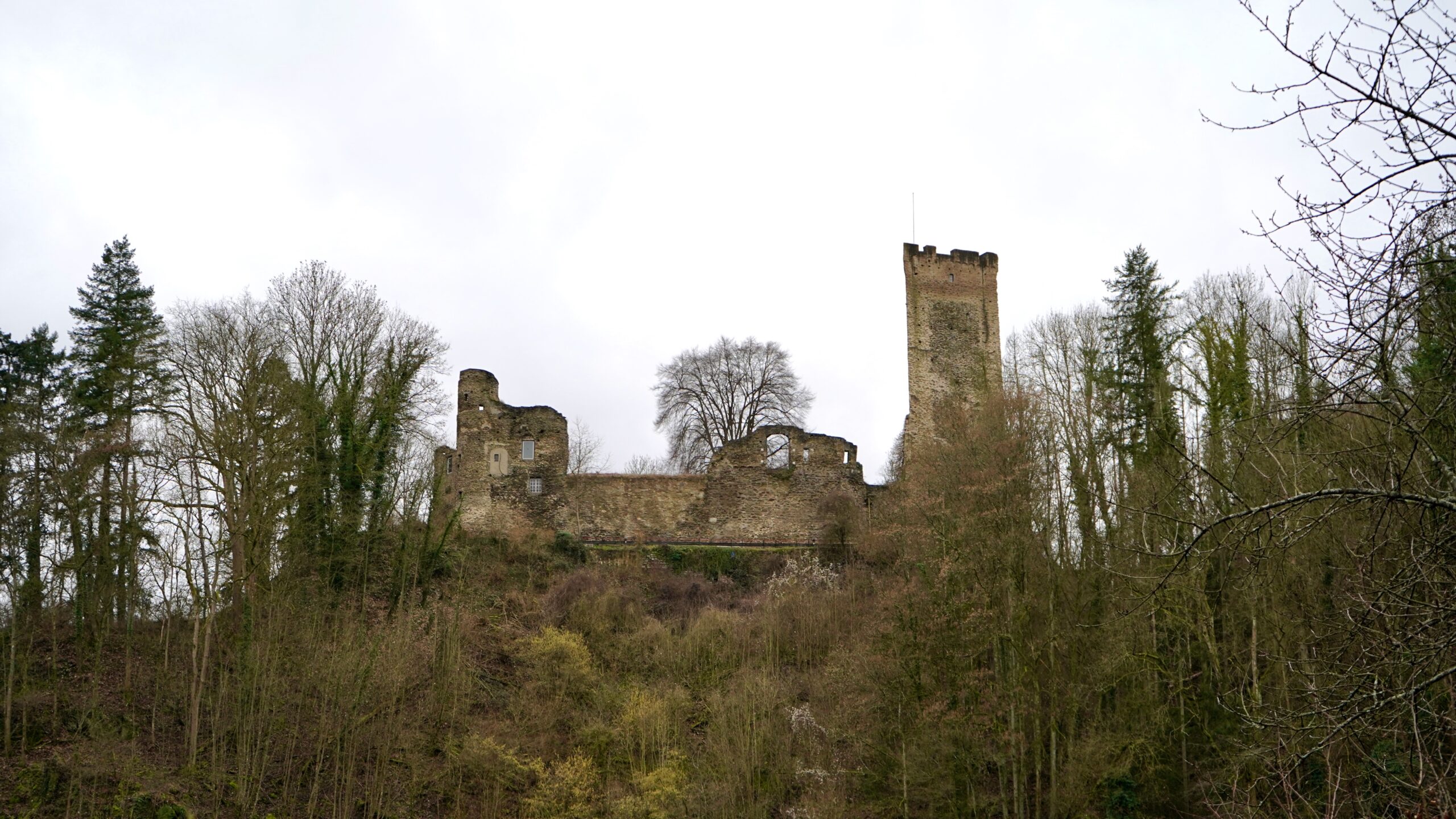 grenzau castle walls